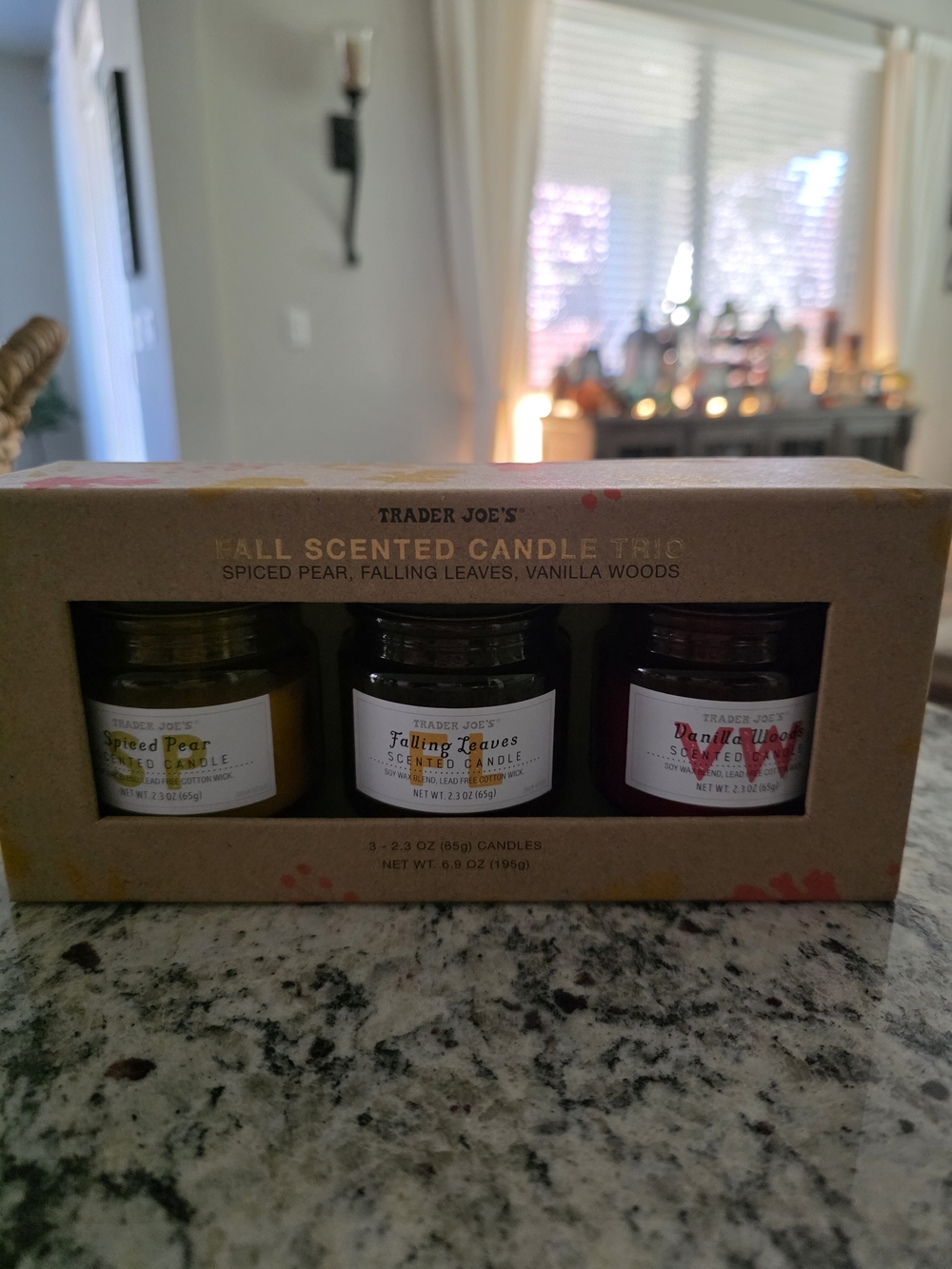 Trader Joe's Fall Candle Trio